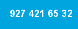 927 421 65 32 927 421 65 32